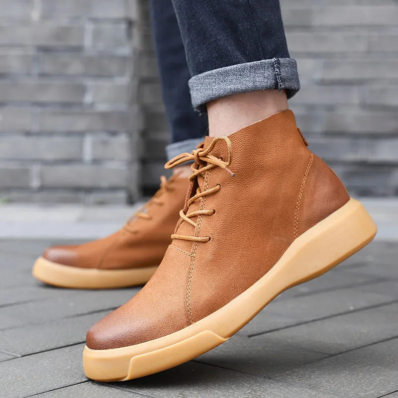 Kingsley Leather Shoes - Men's in brown
