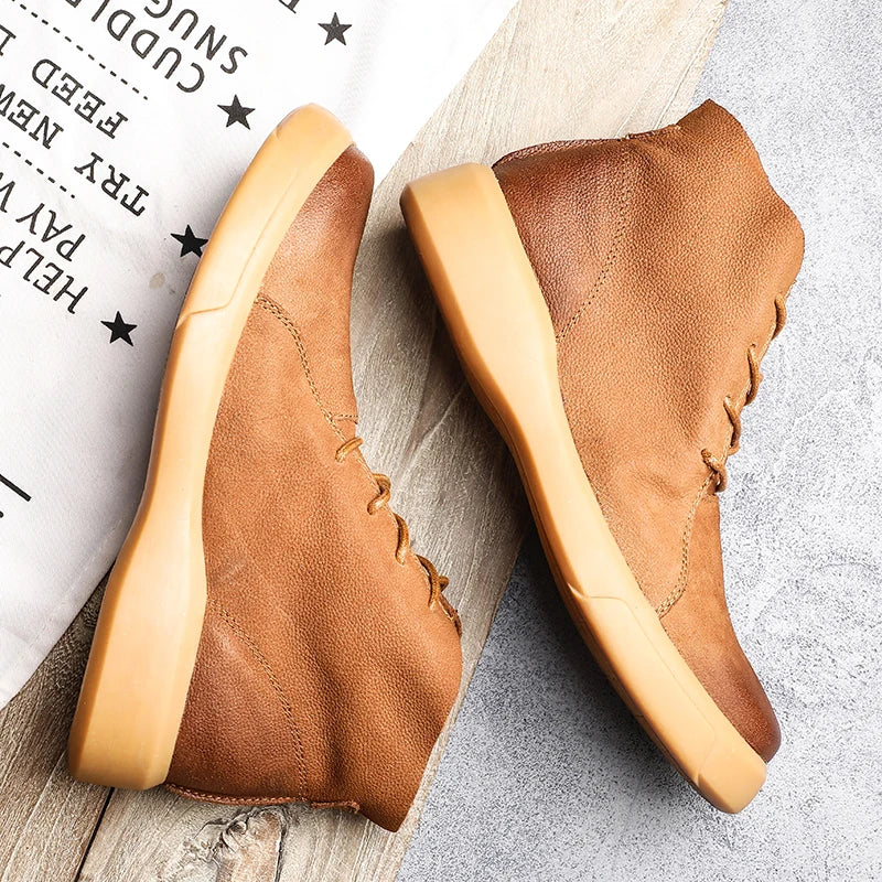 Kingsley Leather Shoes - Men's in brown