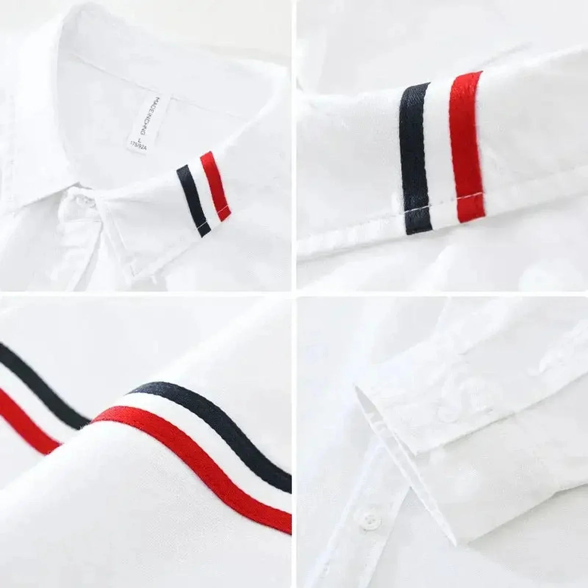 Cotton Dante Shirt - Unisex in white