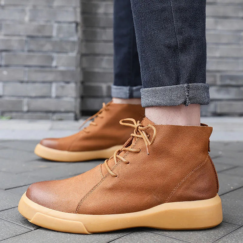 Kingsley Leather Shoes - Men's in brown