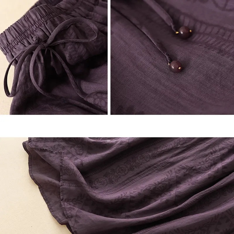 Margaux Floral Skirt - Women's in purple