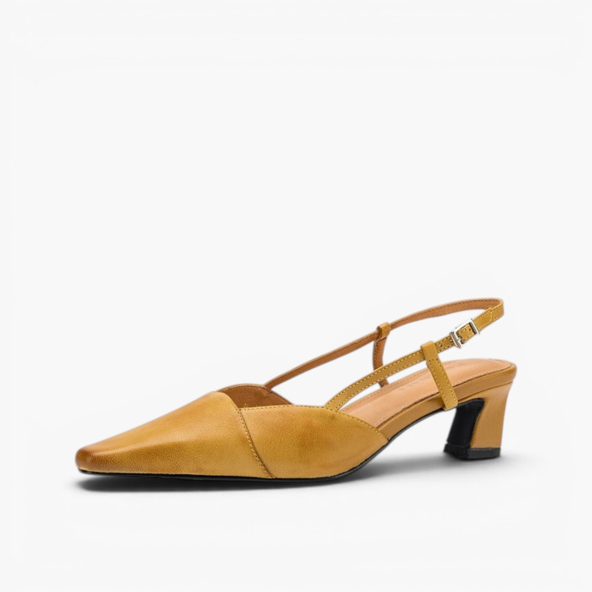 Dante Leather Heels - Women's in black