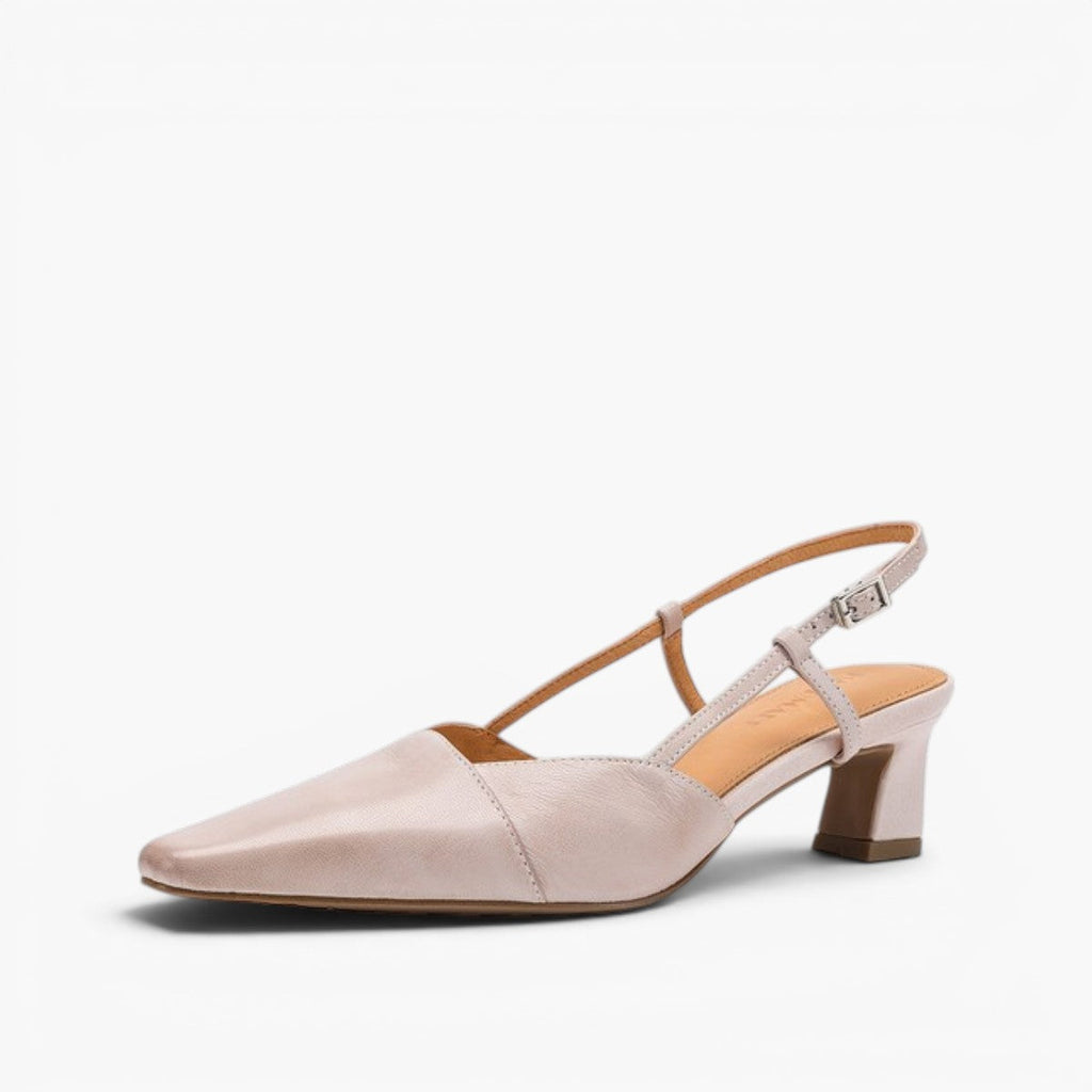Dante Leather Heels - Women's in black