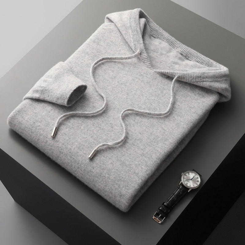 Cotton Jude Hoodie - Unisex in khaki