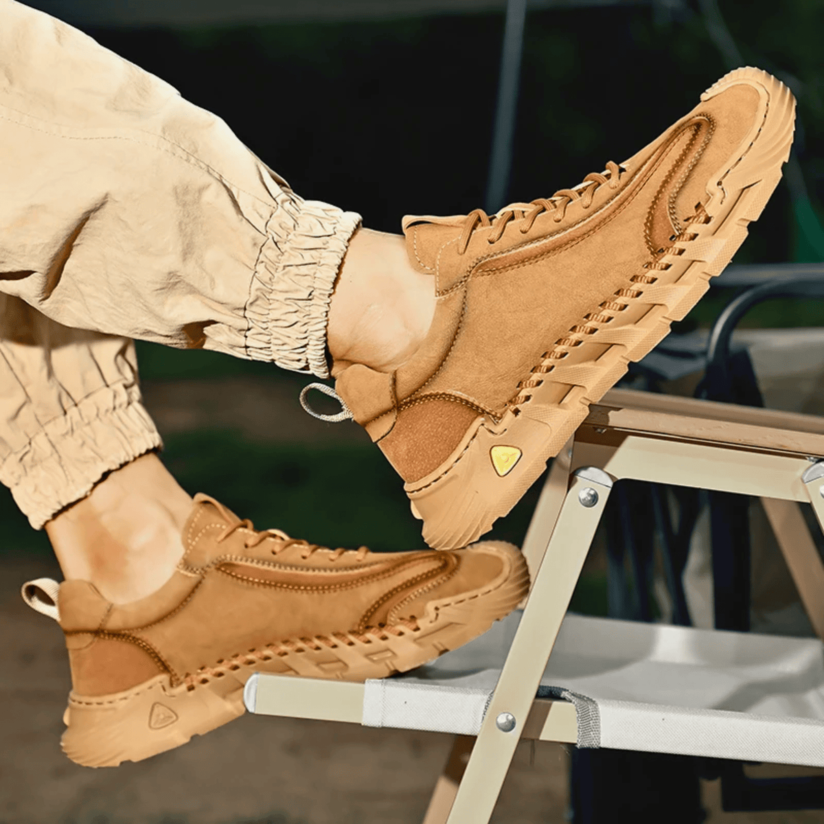 Calder Trail Sneakers - Men's in beige