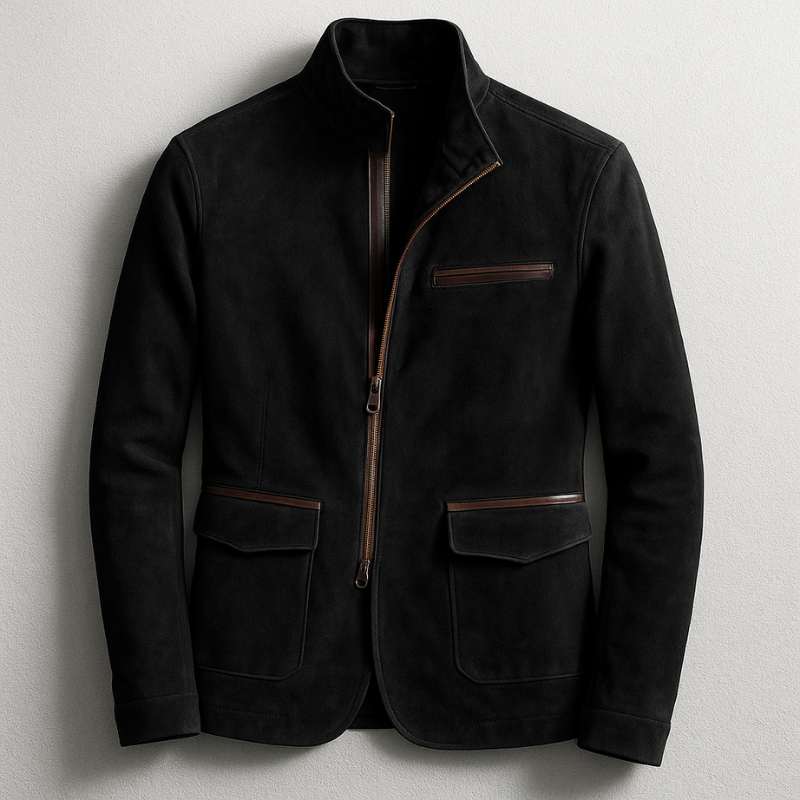 Hugo Suede Jacket - Unisex in brown