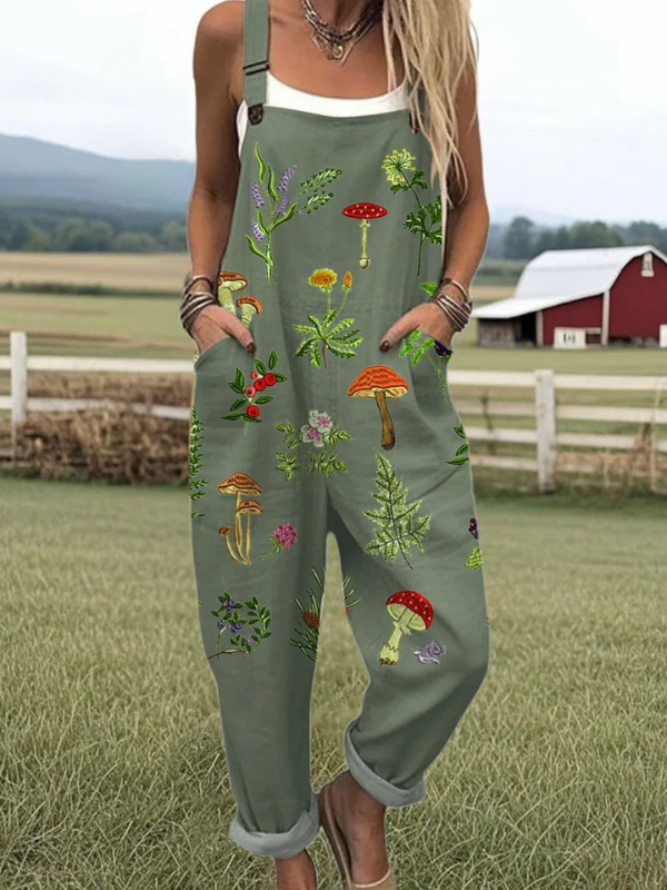 Kendrick Embroidered Jumpsuit - Women's