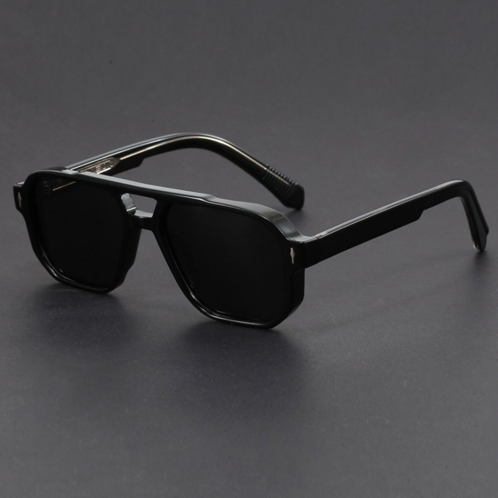 Soho Aviator Sunglasses - Unisex in black