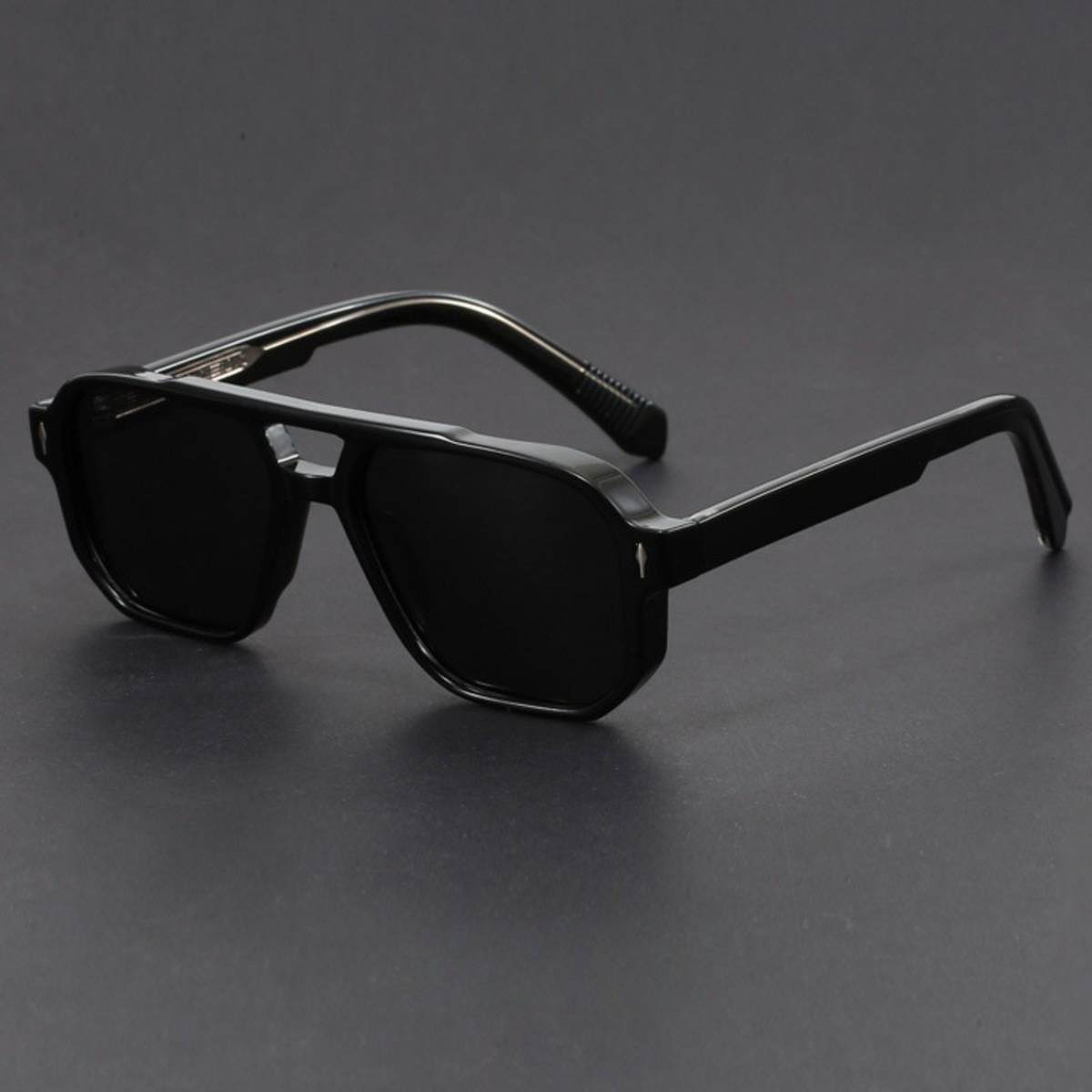 Soho Aviator Sunglasses - Unisex in black