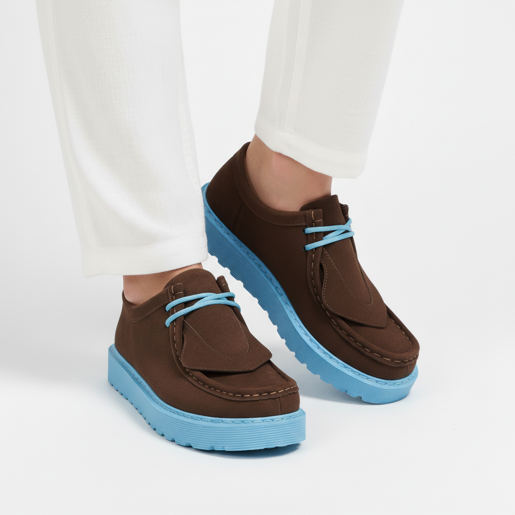 Alessio Suede Loafers - Men's in beige