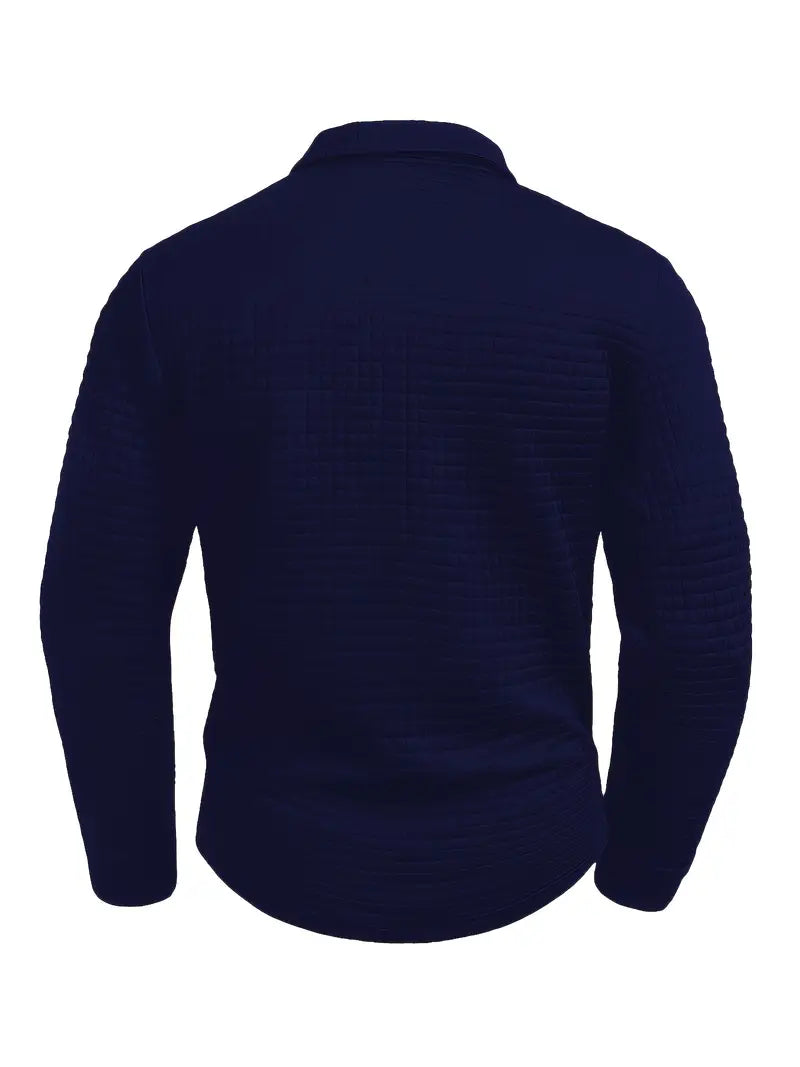 Otis Panelled Polo - Men's in gray