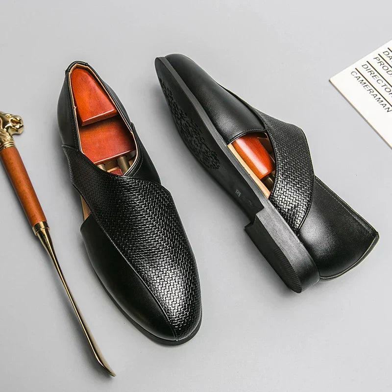 Oscar Leather Loafers - Men's in brown