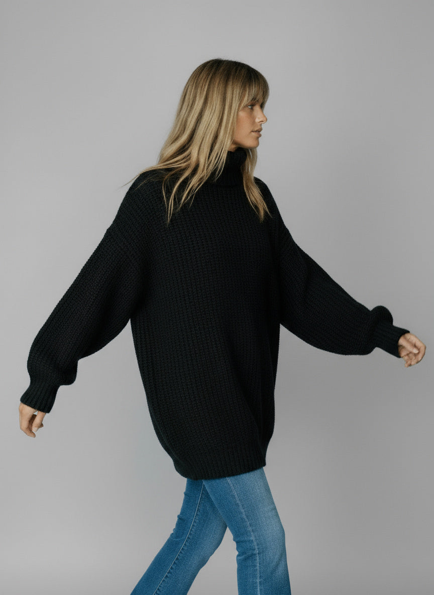 Amara Cashmere Sweater - Unisex in purple