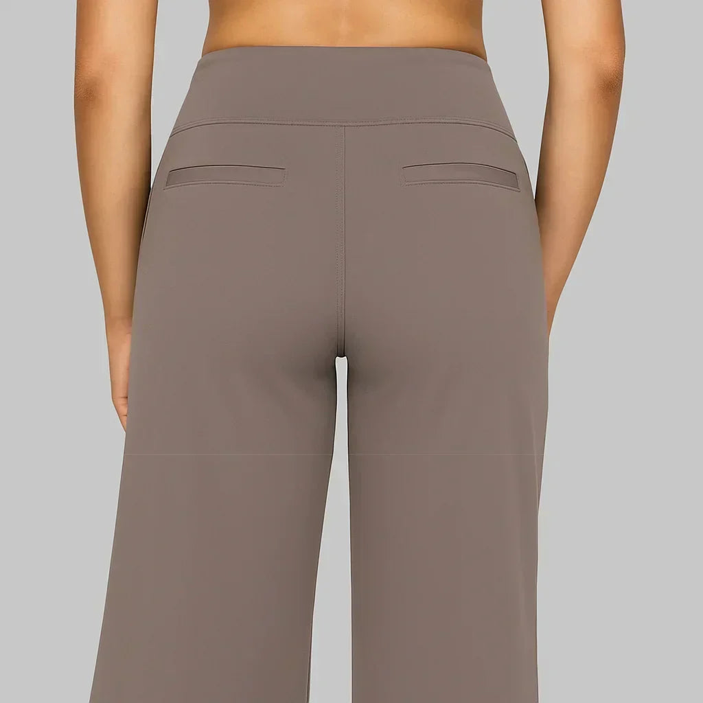 Vivienne Stretch Pants - Unisex in gray