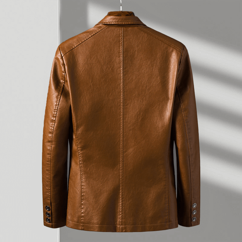 Luca Leather Jacket - Men's in brown