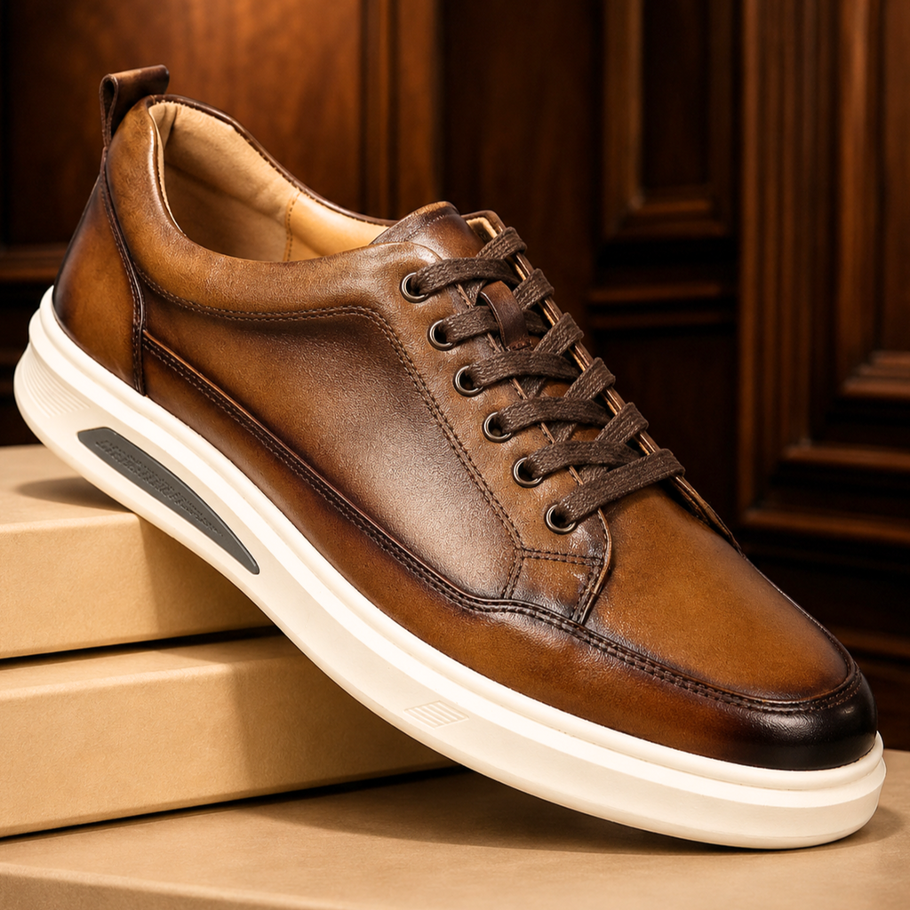 Sawyer Handmade Leather Sneakers - Men's