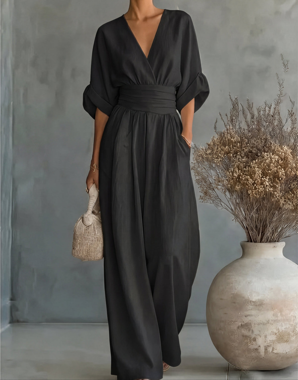 Hayes Wide-Leg Jumpsuit - Women's in white