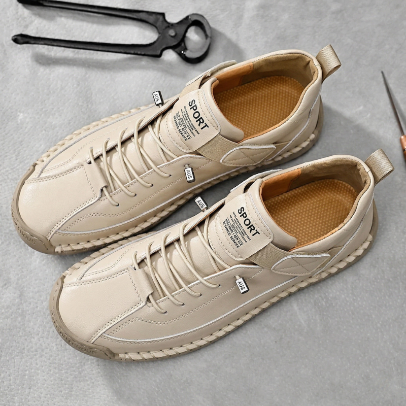Calder Handmade Leather Sneakers - Men's