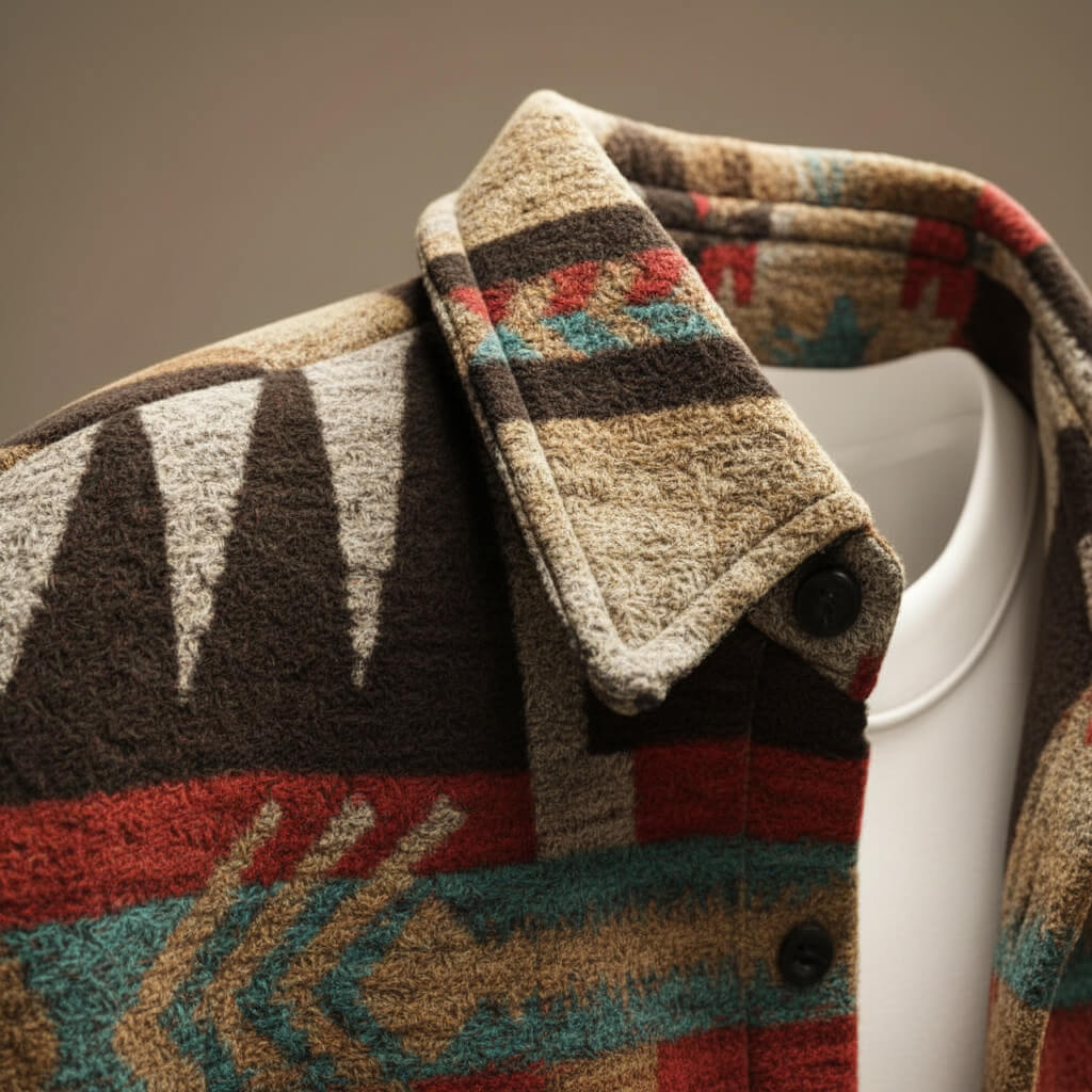 Ashton Wool Jacket - Men's in dark brown