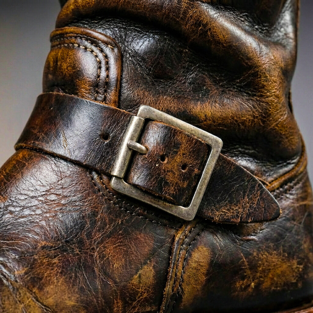 Bancroft Vintage Leather Boots - Men's in retro brown