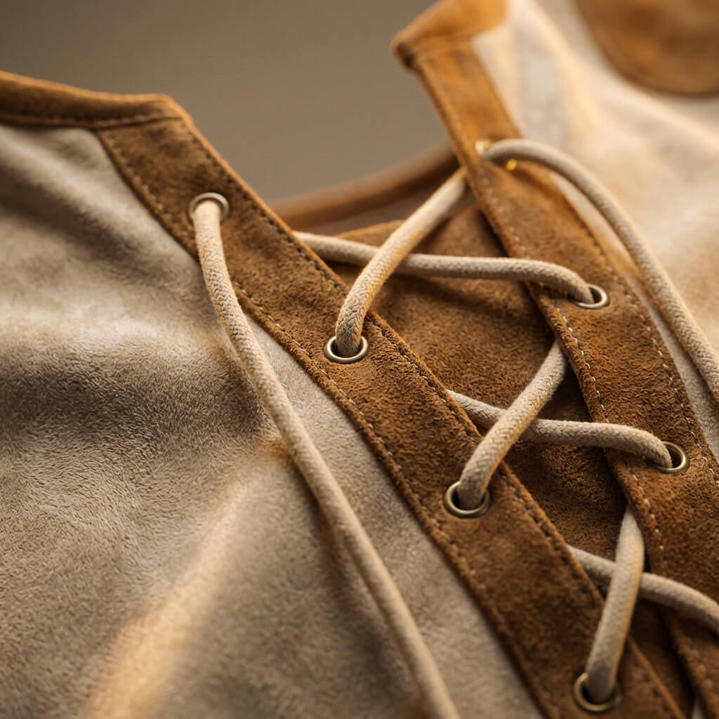 Hutton Textured Henley Shirt - Men's in beige