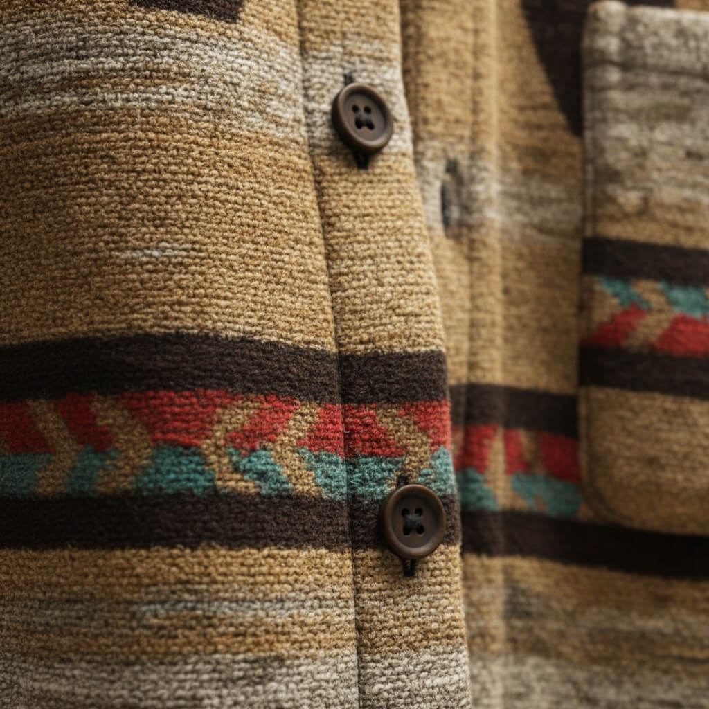 Ashton Wool Jacket - Men's in dark brown