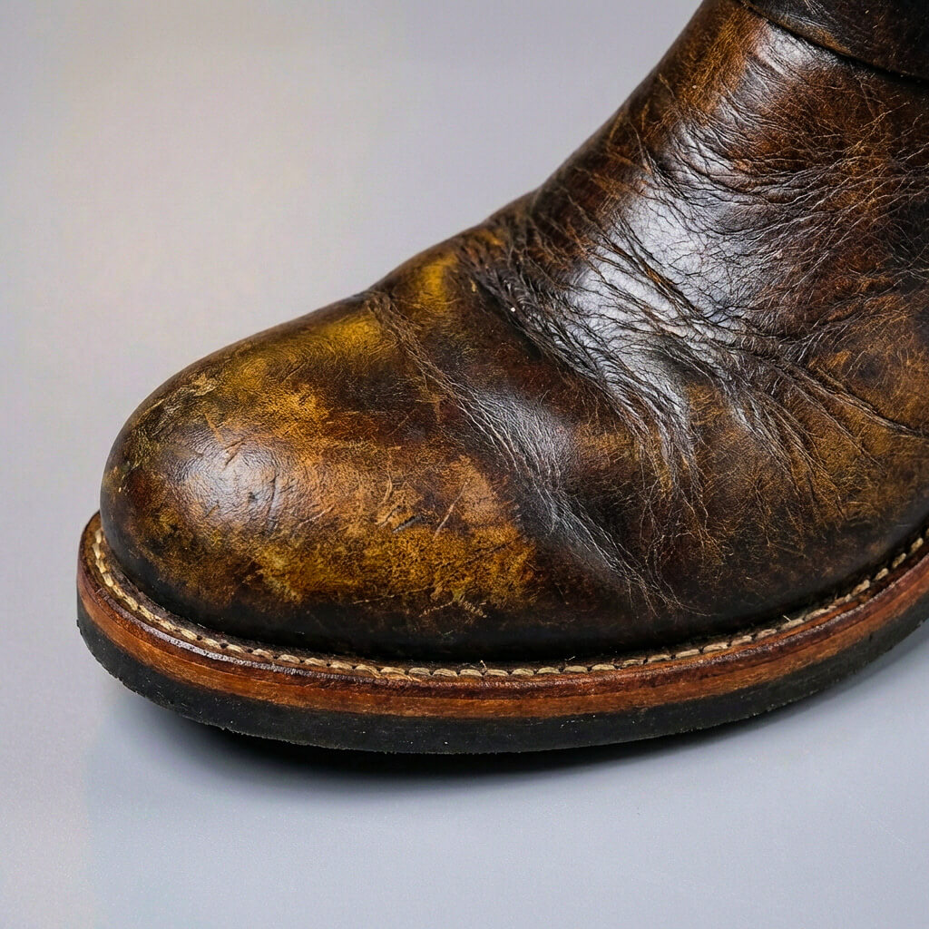Bancroft Vintage Leather Boots - Men's in retro brown