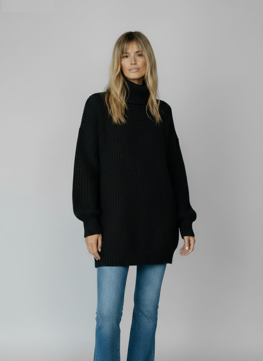 Amara Cashmere Sweater - Unisex in purple