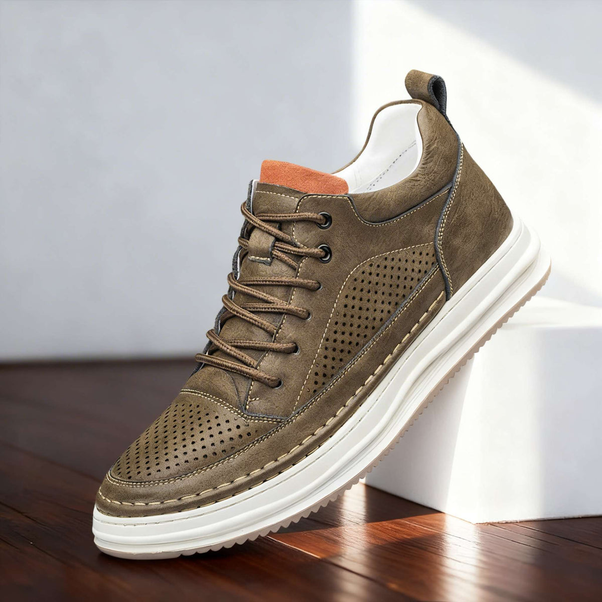 Rex Breeze Leather Sneakers - Men's