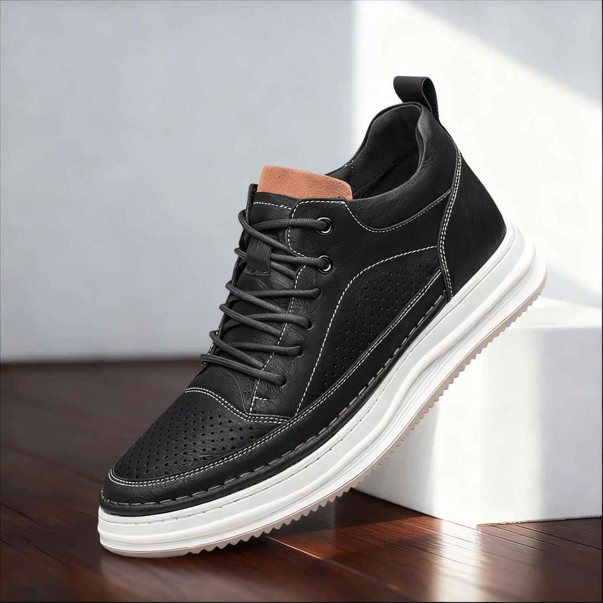 Rex Breeze Leather Sneakers - Men's