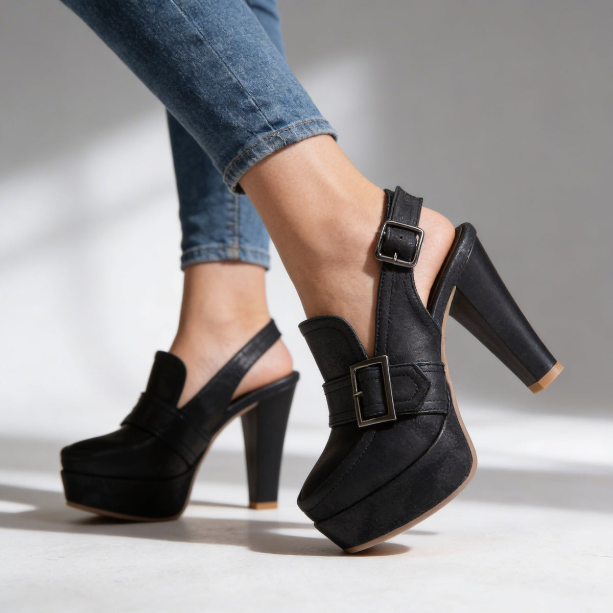 Halton Slingback Heels - Women's in brown