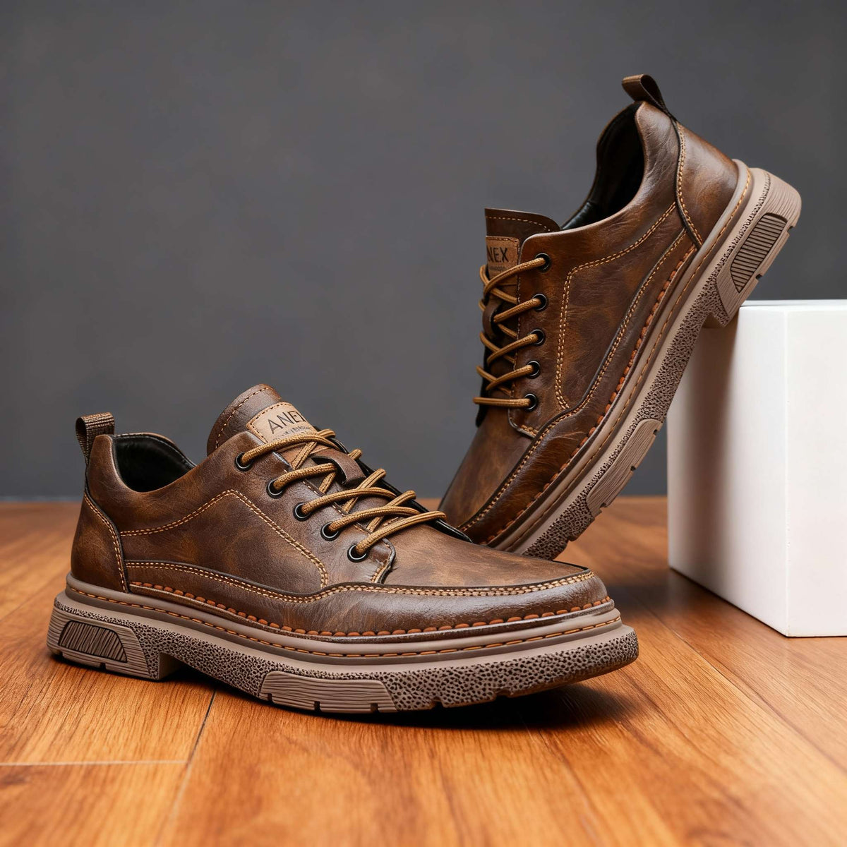 Brendan Leather Sneakers - Men's