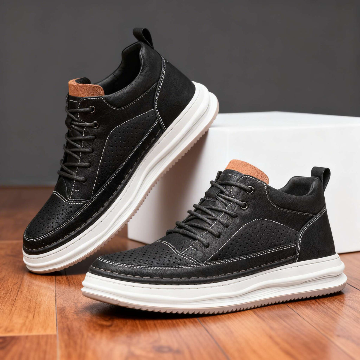 Rex Breeze Leather Sneakers - Men's