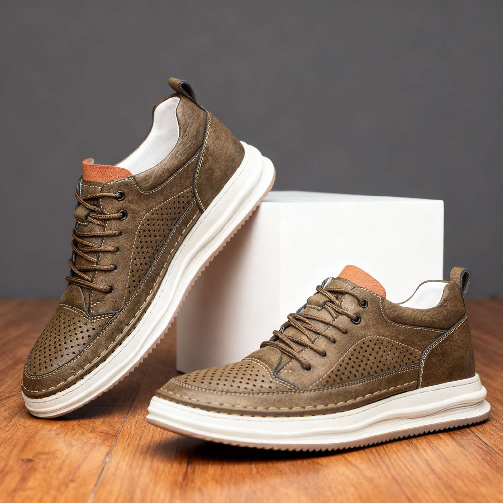 Rex Breeze Leather Sneakers - Men's