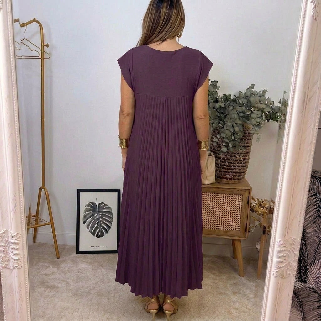 Elsie Everyday Midi Dress - Women's in brown