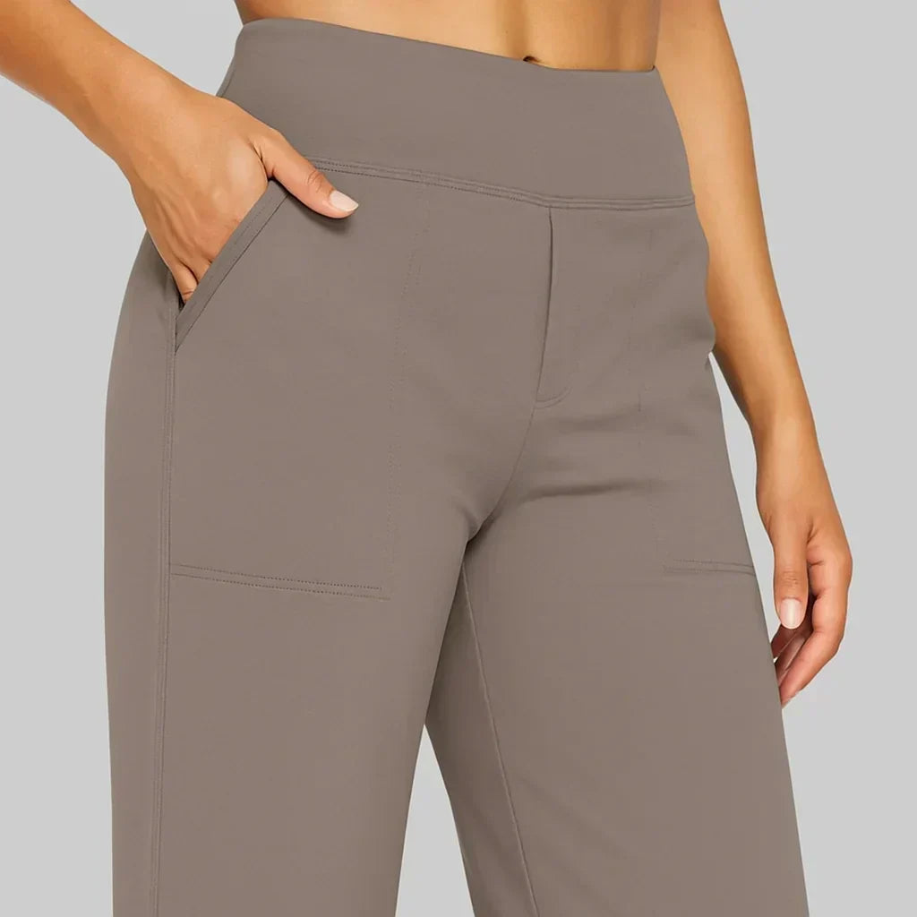 Vivienne Stretch Pants - Unisex in gray