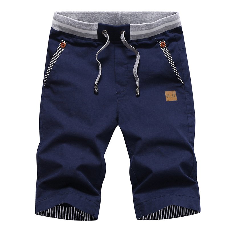 Cotton Mercer Shorts - Unisex in sky blue