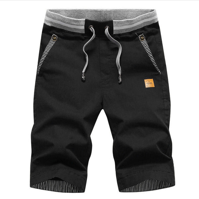 Cotton Mercer Shorts - Unisex in black