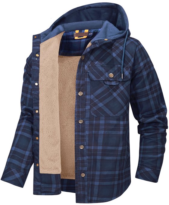 Cotton Hugo Jacket - Unisex in red