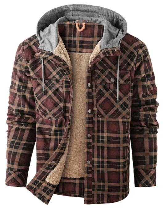 Cotton Hugo Jacket - Unisex in ivar blue