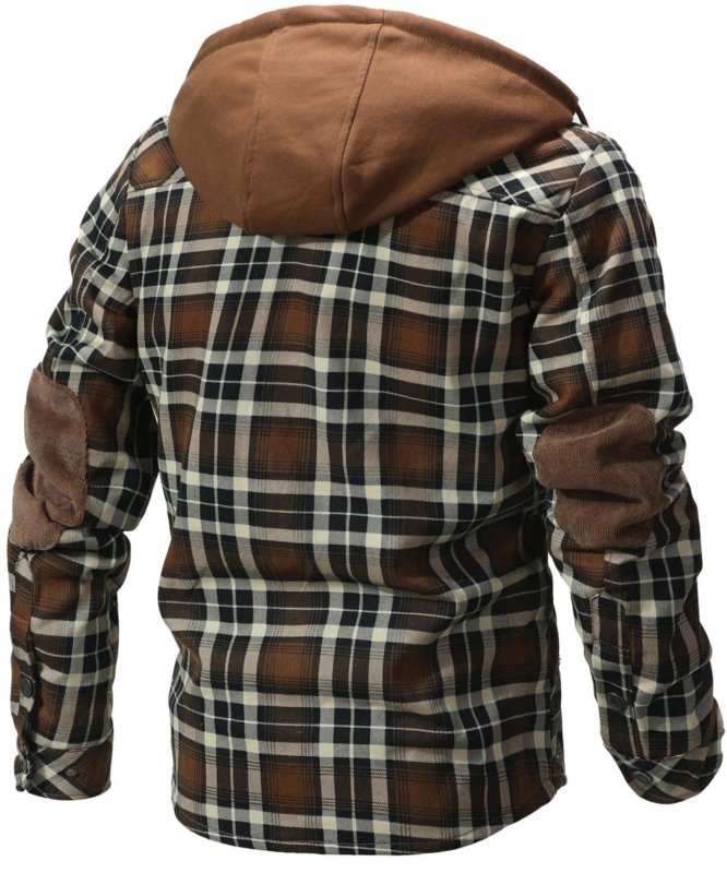 Cotton Hugo Jacket - Unisex in nordic brown