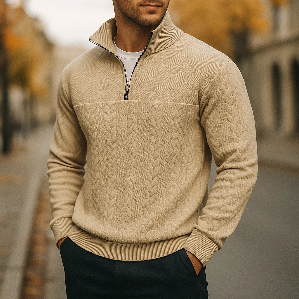 Everett Luxe Sweatshirt - Men's in black