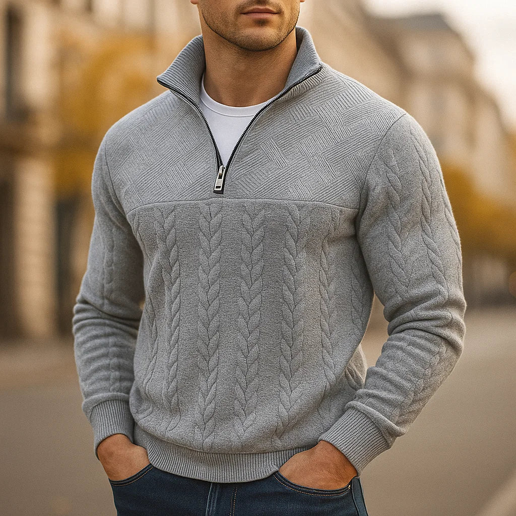 Everett Luxe Sweatshirt - Men's in black