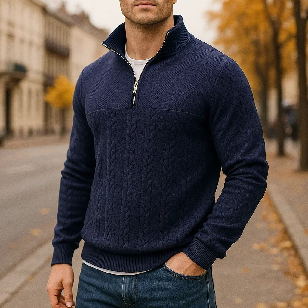 Everett Luxe Sweatshirt - Men's in black