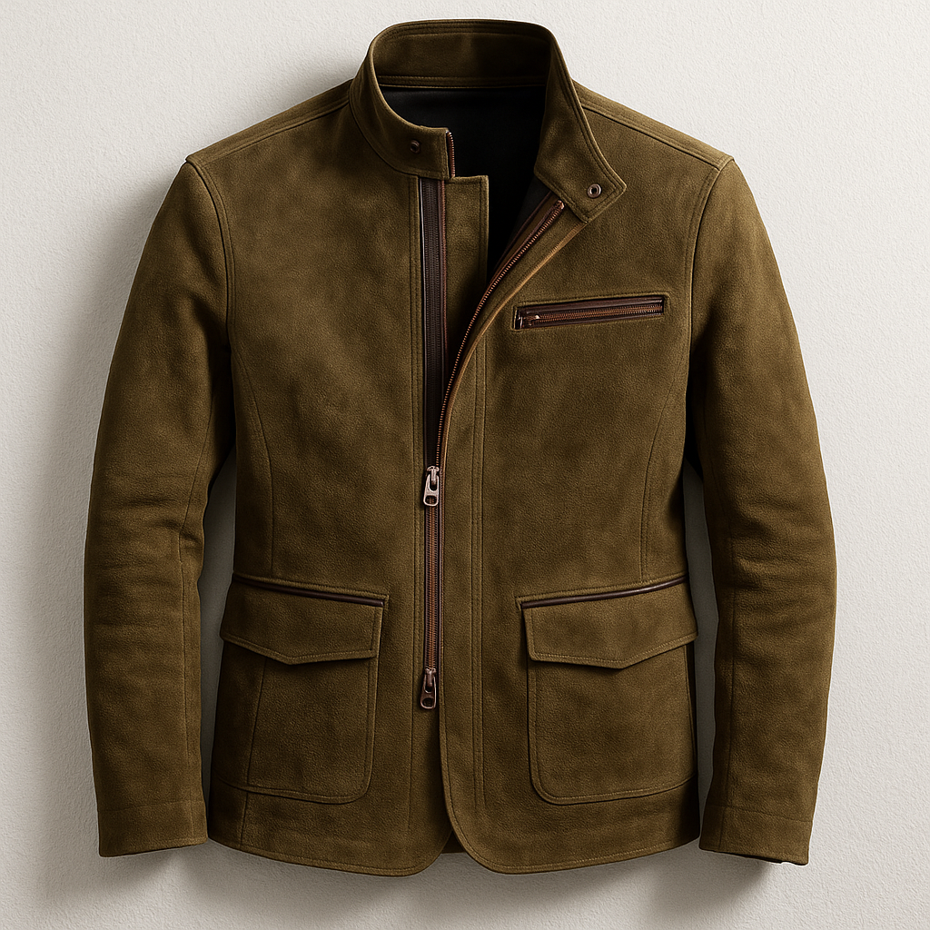 Hugo Suede Jacket - Unisex in brown