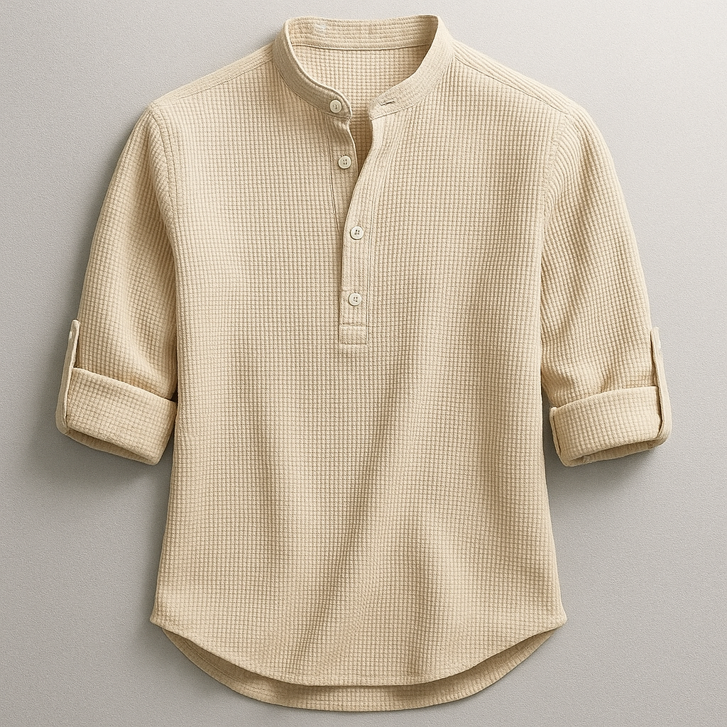 Felix Henley Shirt - Men's in blue