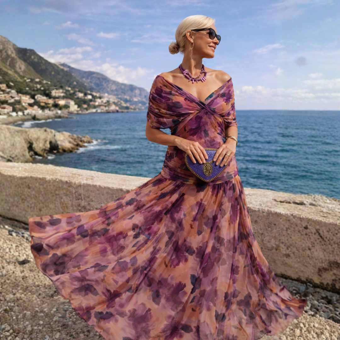 Archer Flow Maxi Dress - Women's in dark green