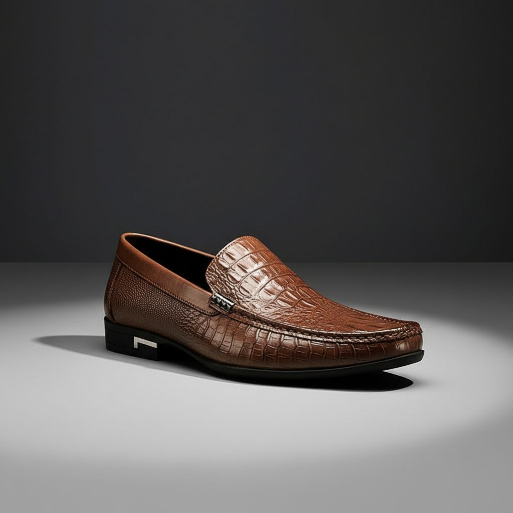 Ashford Leather Loafers - Men's in brown
