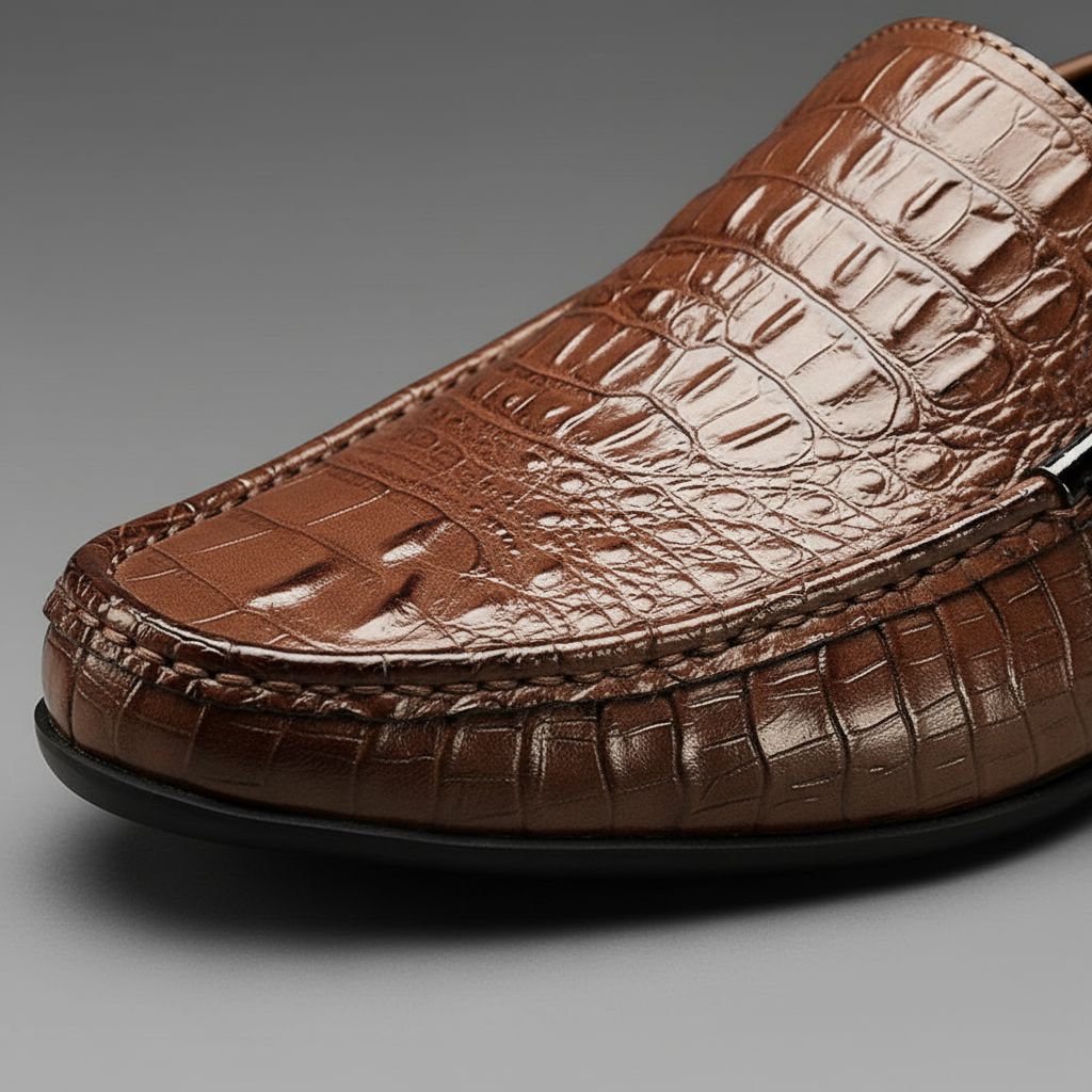Ashford Leather Loafers - Men's in brown