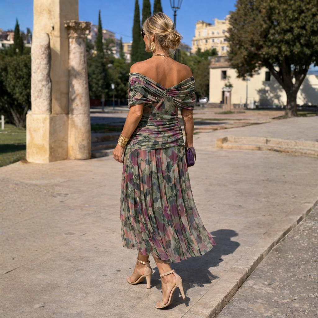 Archer Flow Maxi Dress - Women's in purple
